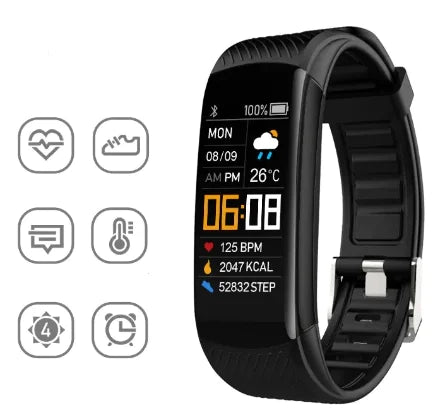 Silicone Pedometer Bracelet