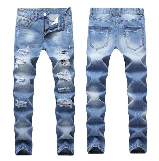 2020 Designer Men's Ripped Jeans