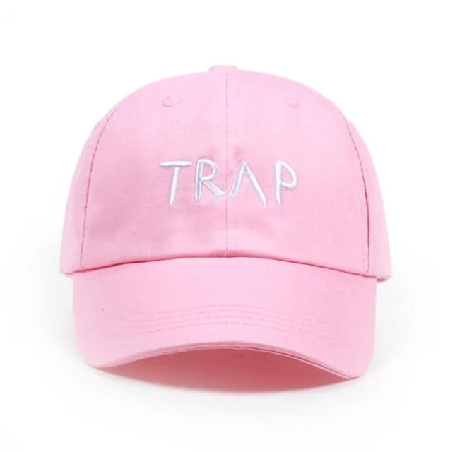 Pure Cotton TRAP Hat Pink Pretty Girls Like Baseball Cap