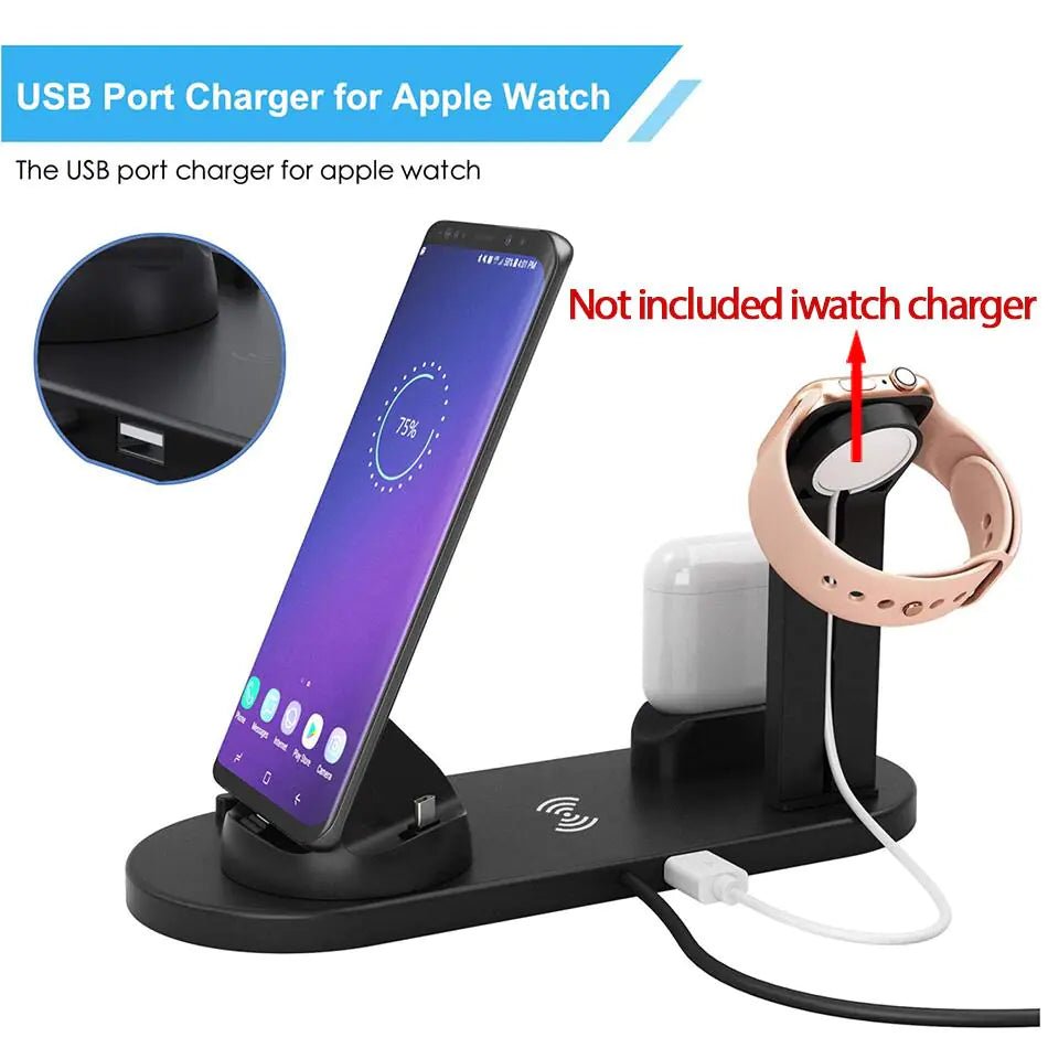 100W Wireless Charger Stand Pad - Ty Marcket