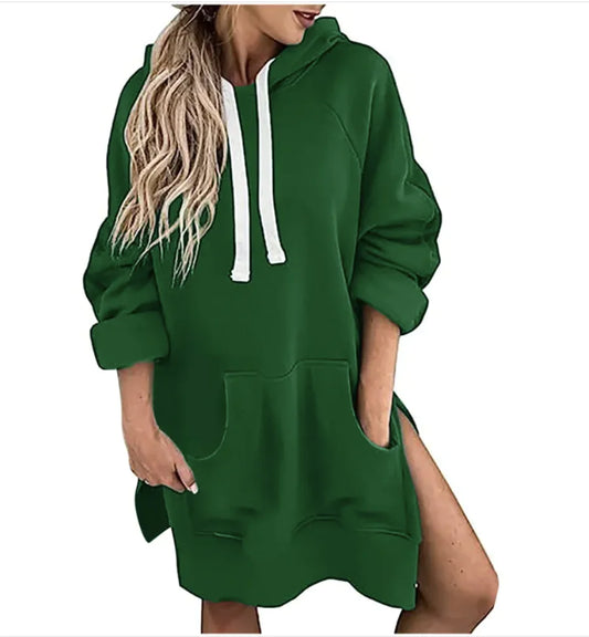 Women's Loose-Fit Drawstring Sweater