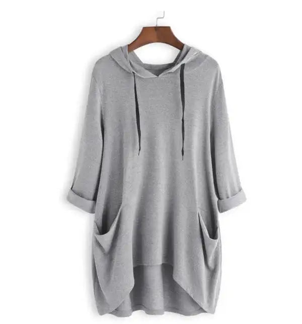 Casual Easy Pocket Hoodie