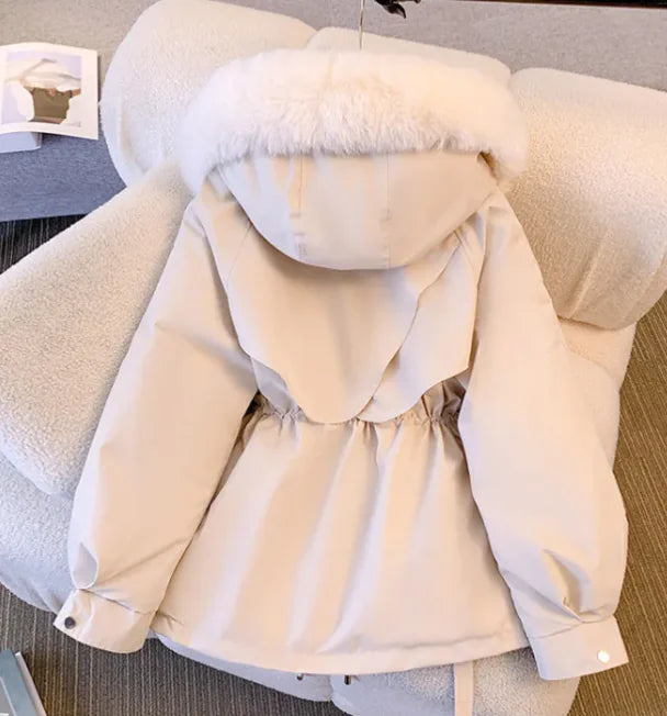 Cozy Korean-Style Plus Size Winter Coat