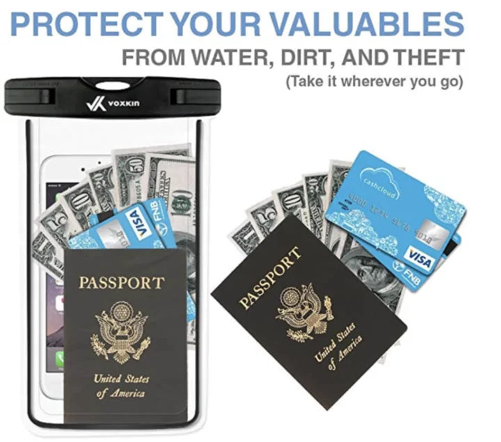 Touch Screen Compatible Waterproof Phone Pouch