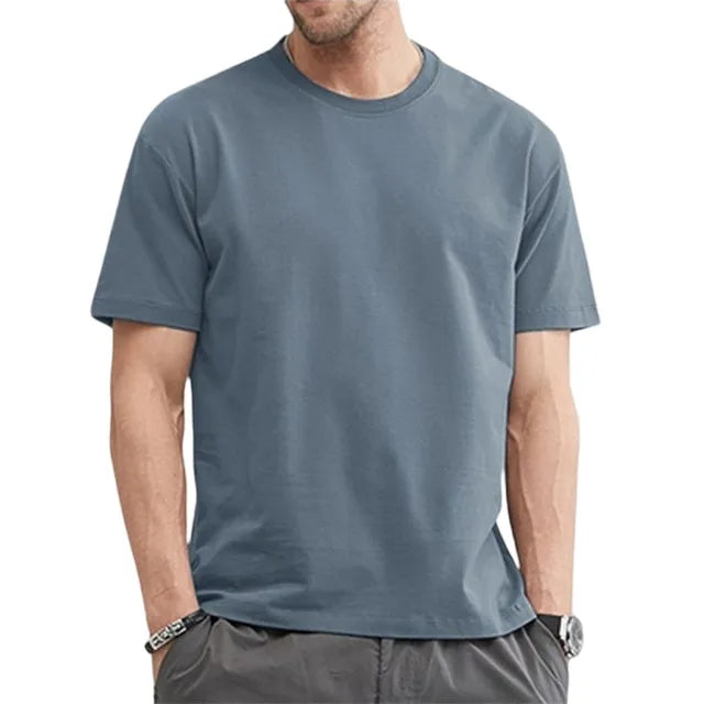 T-Shirt For Men Summer Cotton Tops