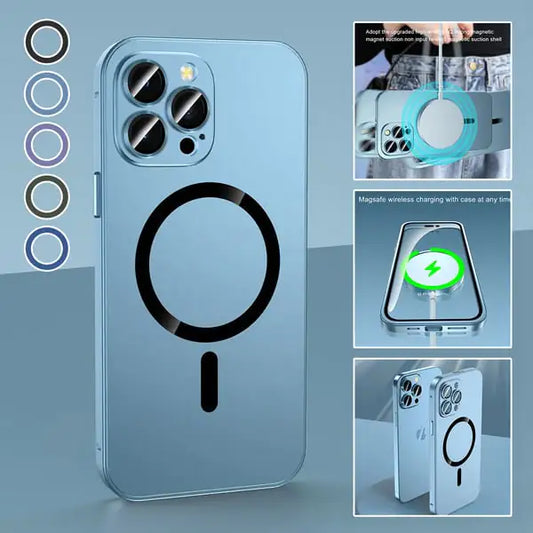 Magnetic Charging Aluminium Case