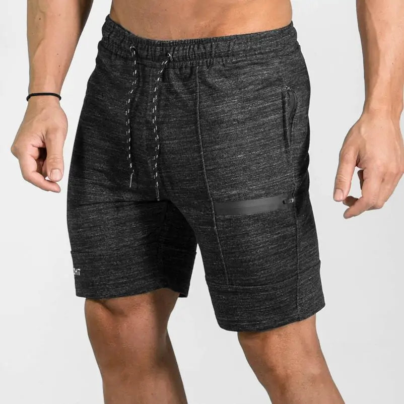 Zipper Muscle Shorts