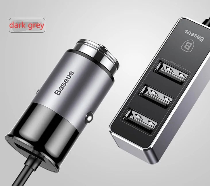 High Speed 4 Port Car Charger