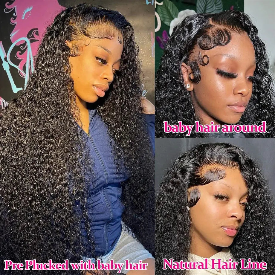 Kinky Curly Lace Front Wig