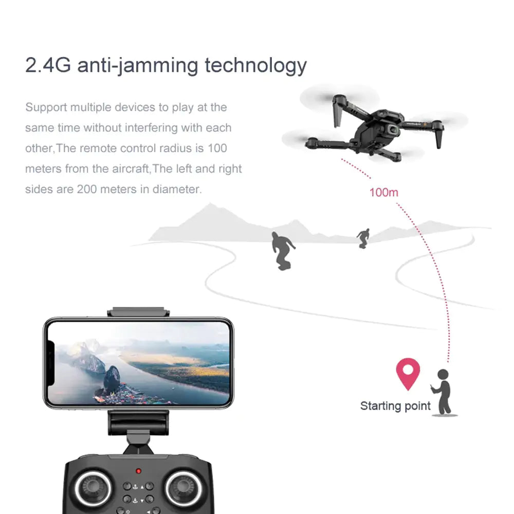 Mini Foldable Aerial Camera Drone