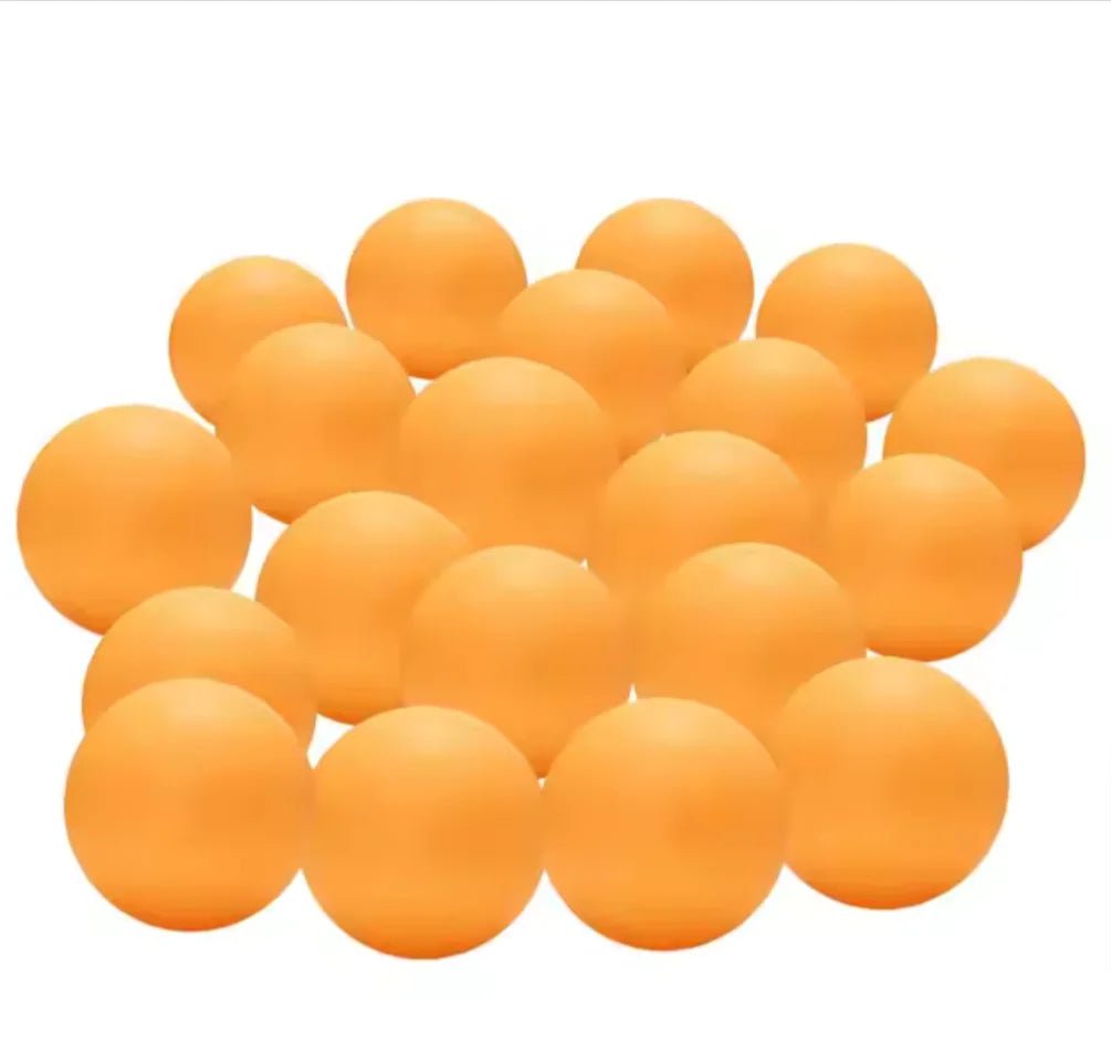 100 Durable Table Tennis Training Balls - Perfect for Pong Games and Creative Projects - Ty Marcket