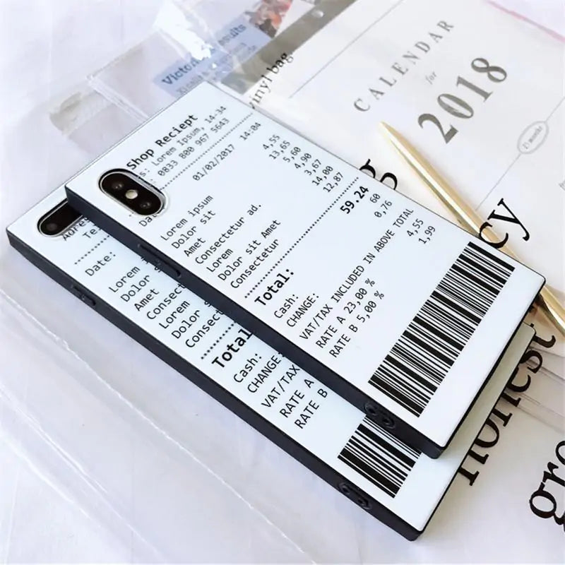 Receipt Case For Iphone